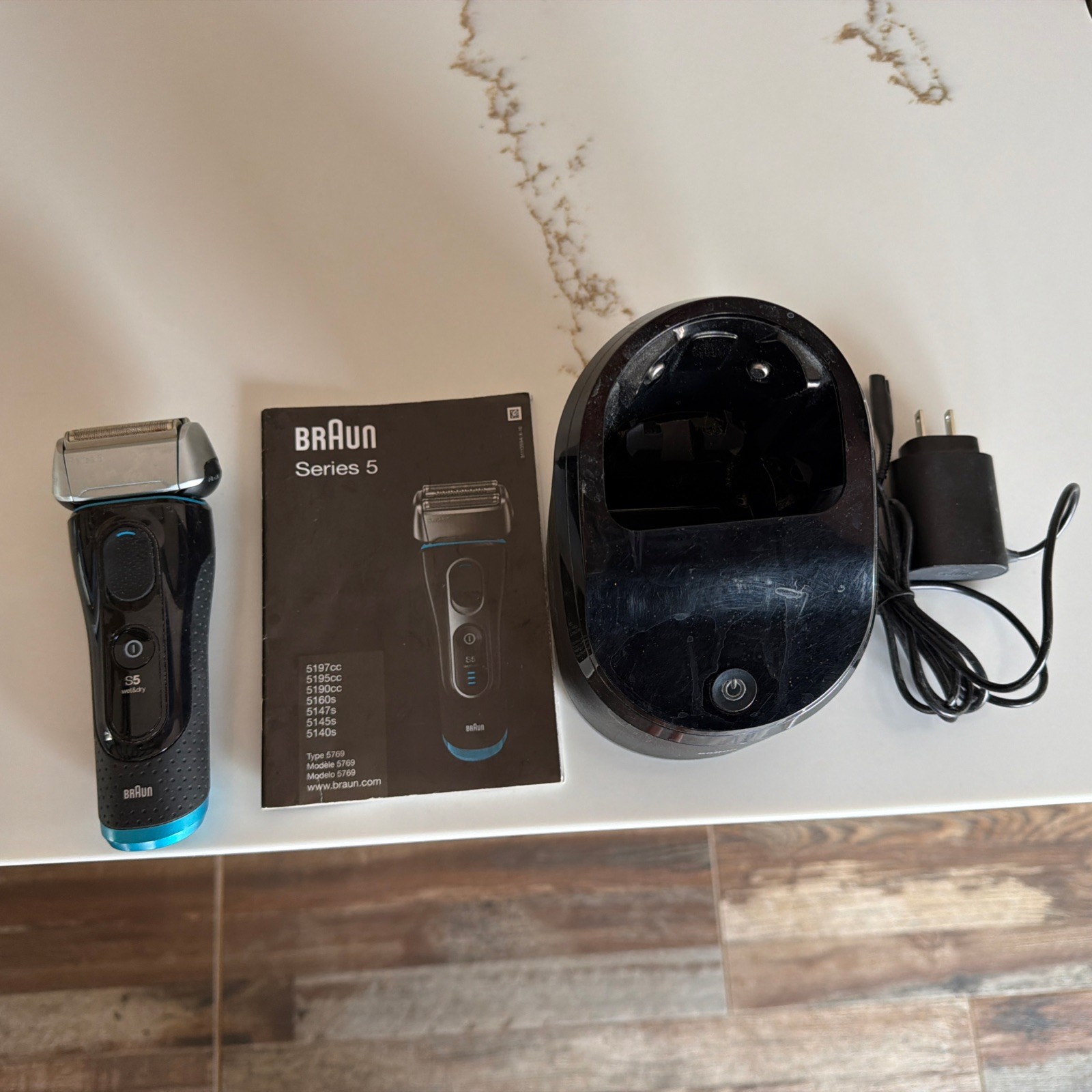 Braun Wet Dry Razor Series 5 Type 5769 Electric Shaver