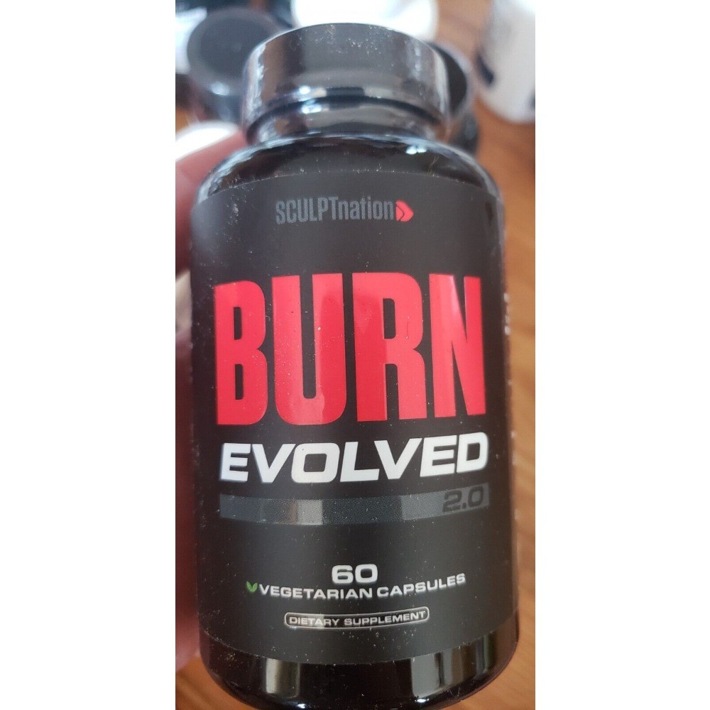 1 bottle Sculptnation BURN EVOLVED 2.0 Fat Loss Supplement , 60 Capsules- 2028