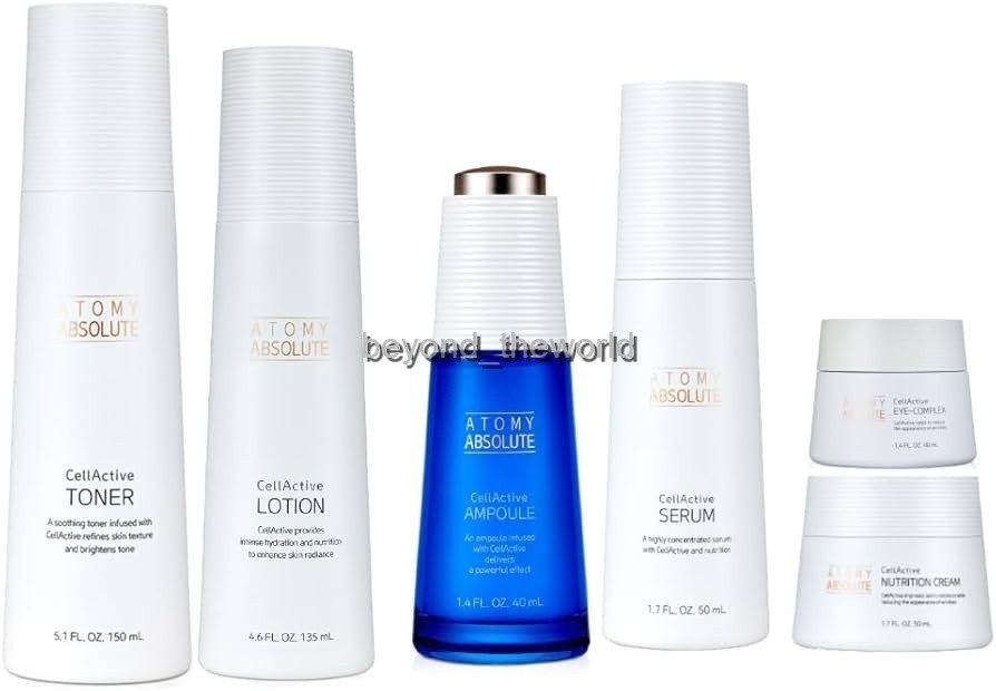Atomy Absolute CellActive Set Toner Ampoule Serum Lotion Cream 6 Set ⭐Tracking⭐