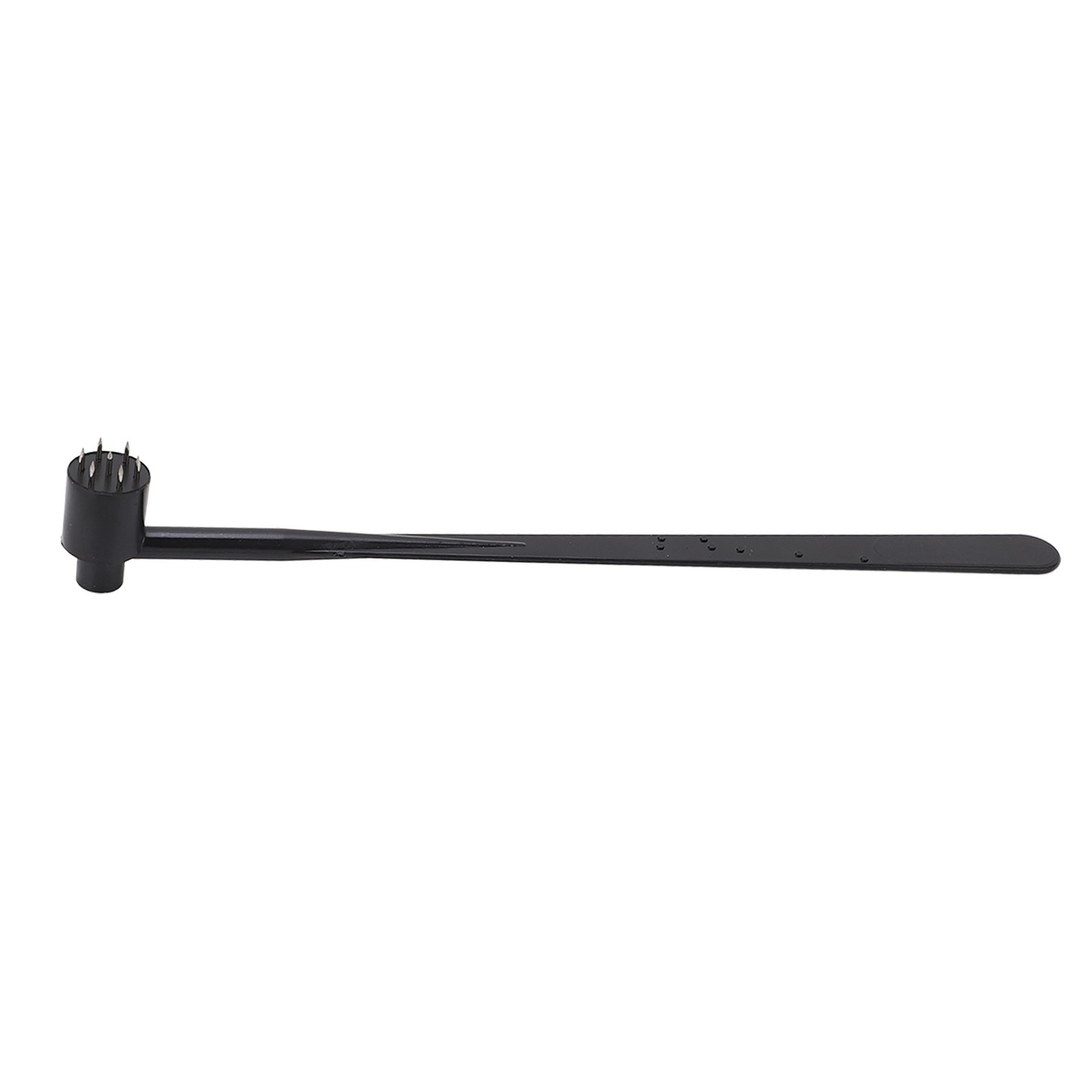 5x Plum Blossom Dermal Hammer Single End Black ABS Handle Stainless Steel For I