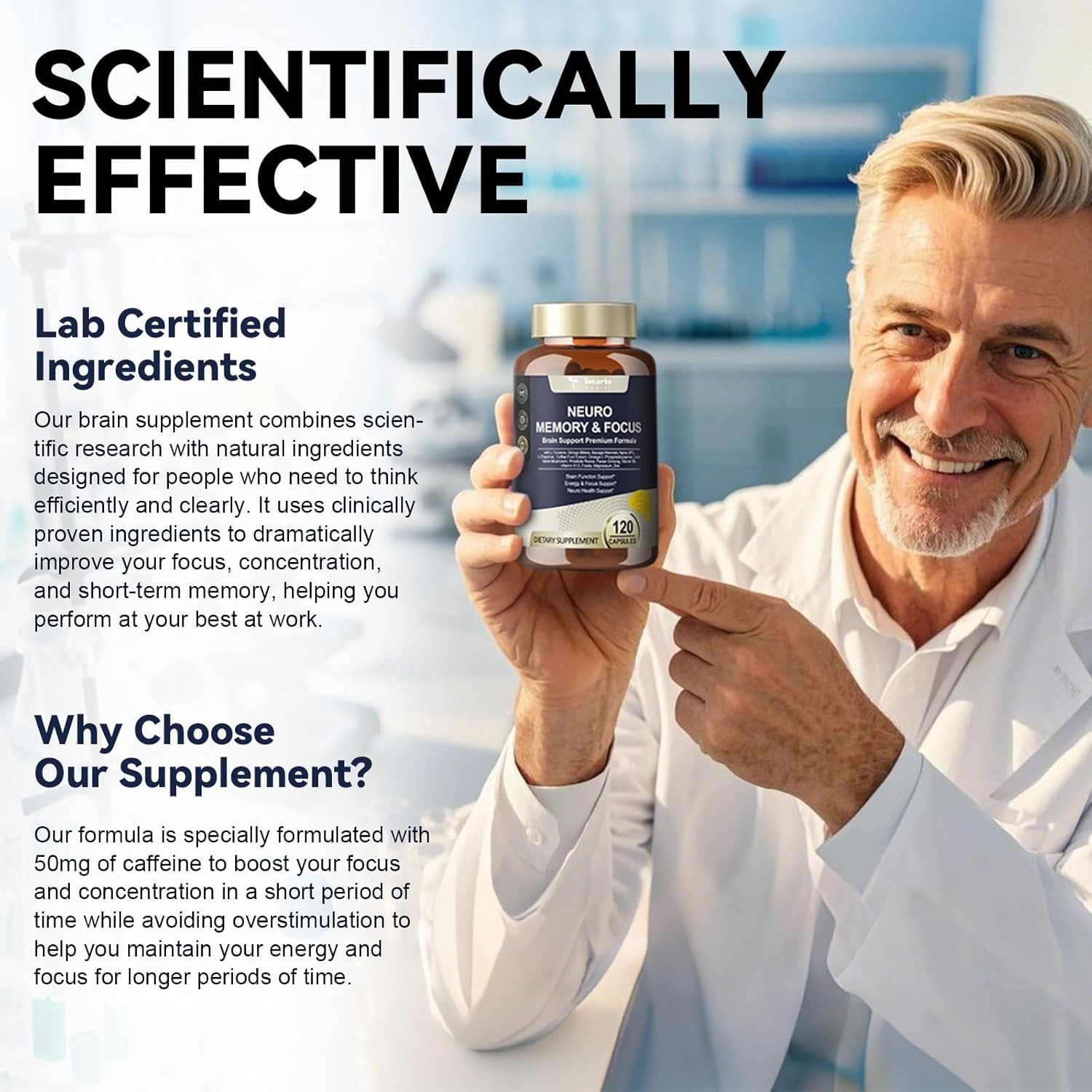 25 in 1 Brain Supplements for Memory and Focus & Neuro Health – Daily Nootropic