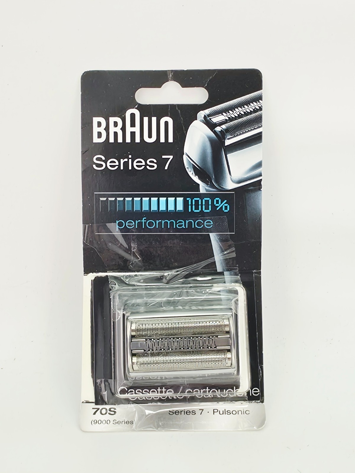 Braun Series 7 70S Replacement Electric Shaver Head Cassette 1ct TAPED PACKAGE