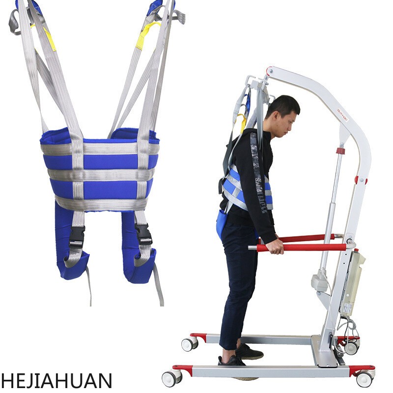 Full Body Lift Sling Hoyer Patient Walking Standing Aid Adjustable Waist Range