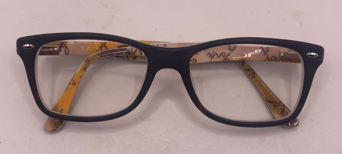 RAY BAN FRAMES ONLY EYEGLASSES RB 5228 5409 BROWN SIG C 50-17-140