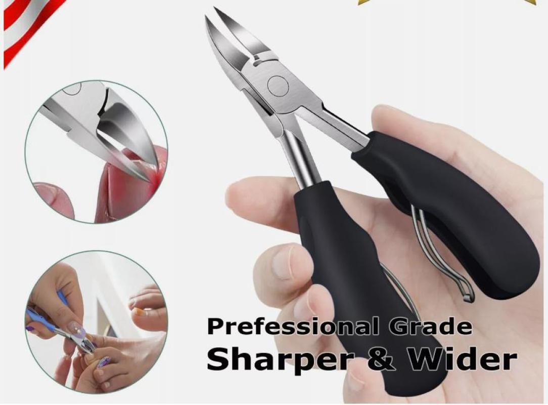 Toenail Clippers Fits Thick Ingrown Toe Nails Heavy Duty Precision Nail Scissor