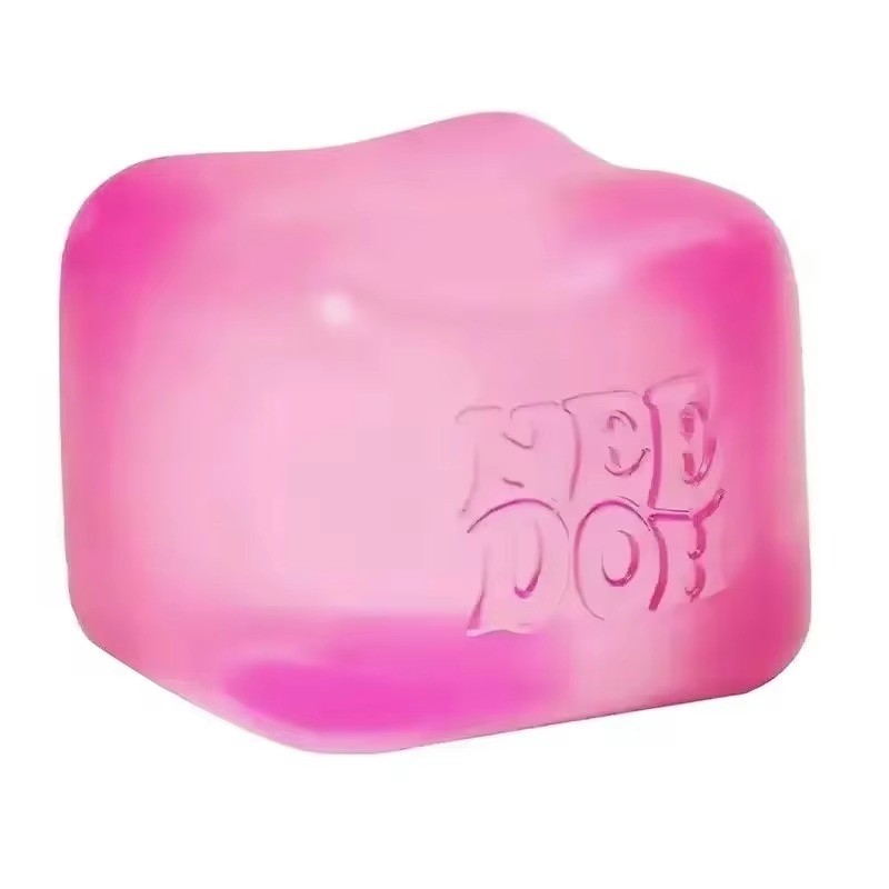 Nee Doh Nice Cube – Authentic – Pick Your Color – Blue Purple Pink – Brand New!