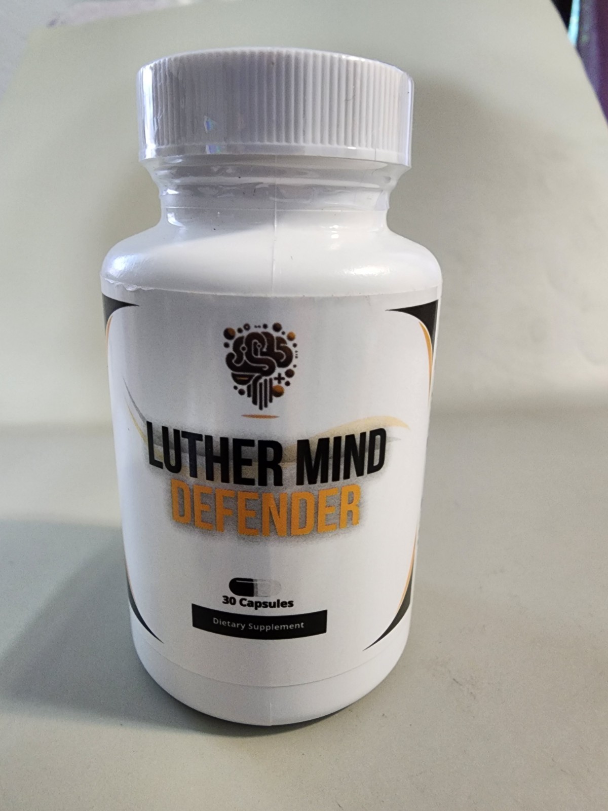 Luther Mind Defender Vitamin B1 B6 B12 Caffeine 30 Capsules Brain Health