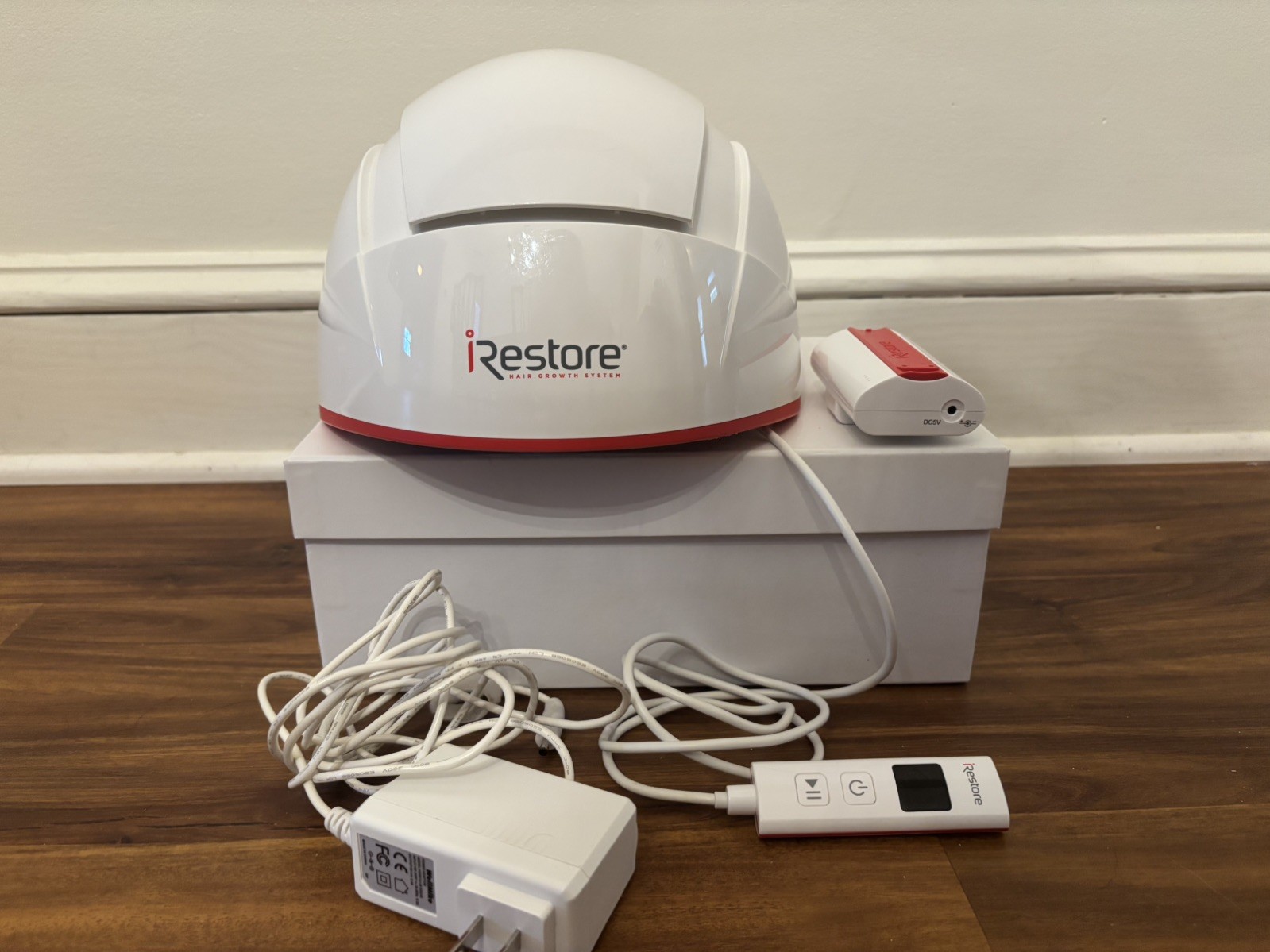 iRestore Professional 282 Laser Hair Growth System Helmet- Used – Battery