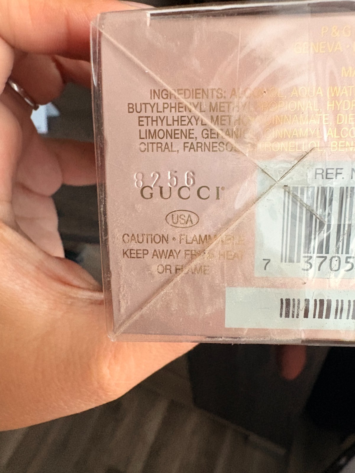 Vintage 2008 Gucci by Gucci 50 ml Discontinued First Formula Batch Code 8256