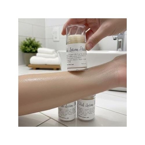 Solid Lotion Stick with Mango Butter-Lanolin-Vitamin E