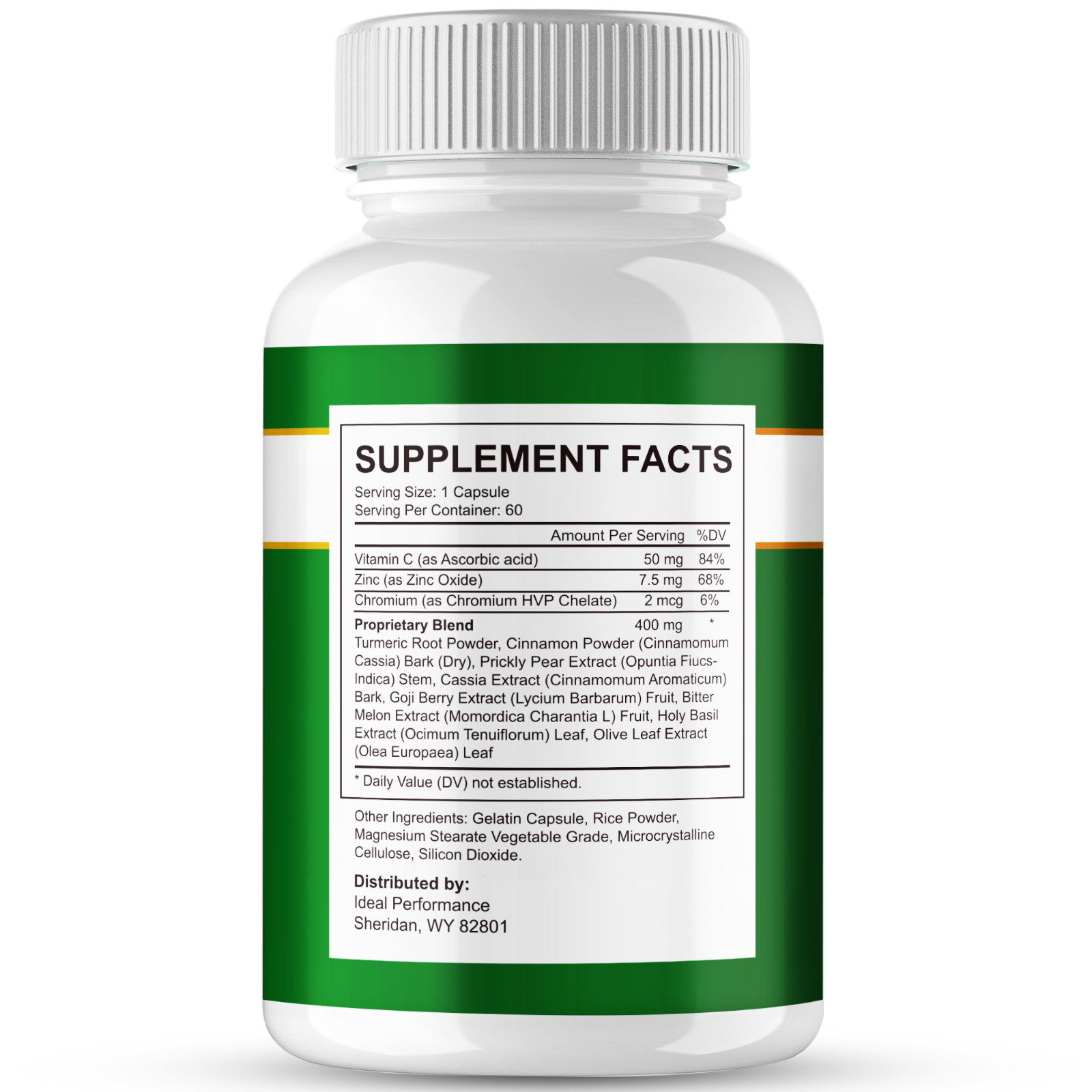 Insuleaf Capsules, Official Insuleaf Support Supplement Pills (3 Pack)