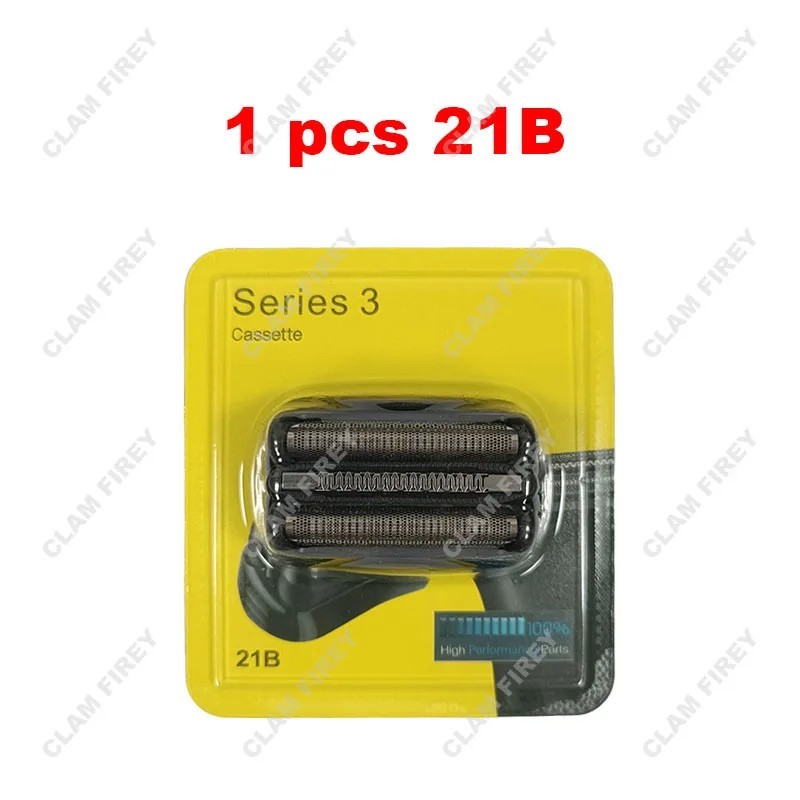 Series 3 21B Replacement Shaver Head for Braun, Foil & Cutter Razor Replacement