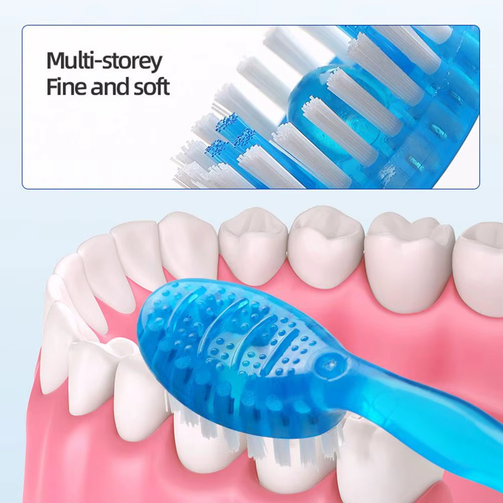 Disposable Toothbrush Exploded Beads Adults Cleaning Toothbrush Portable Travel