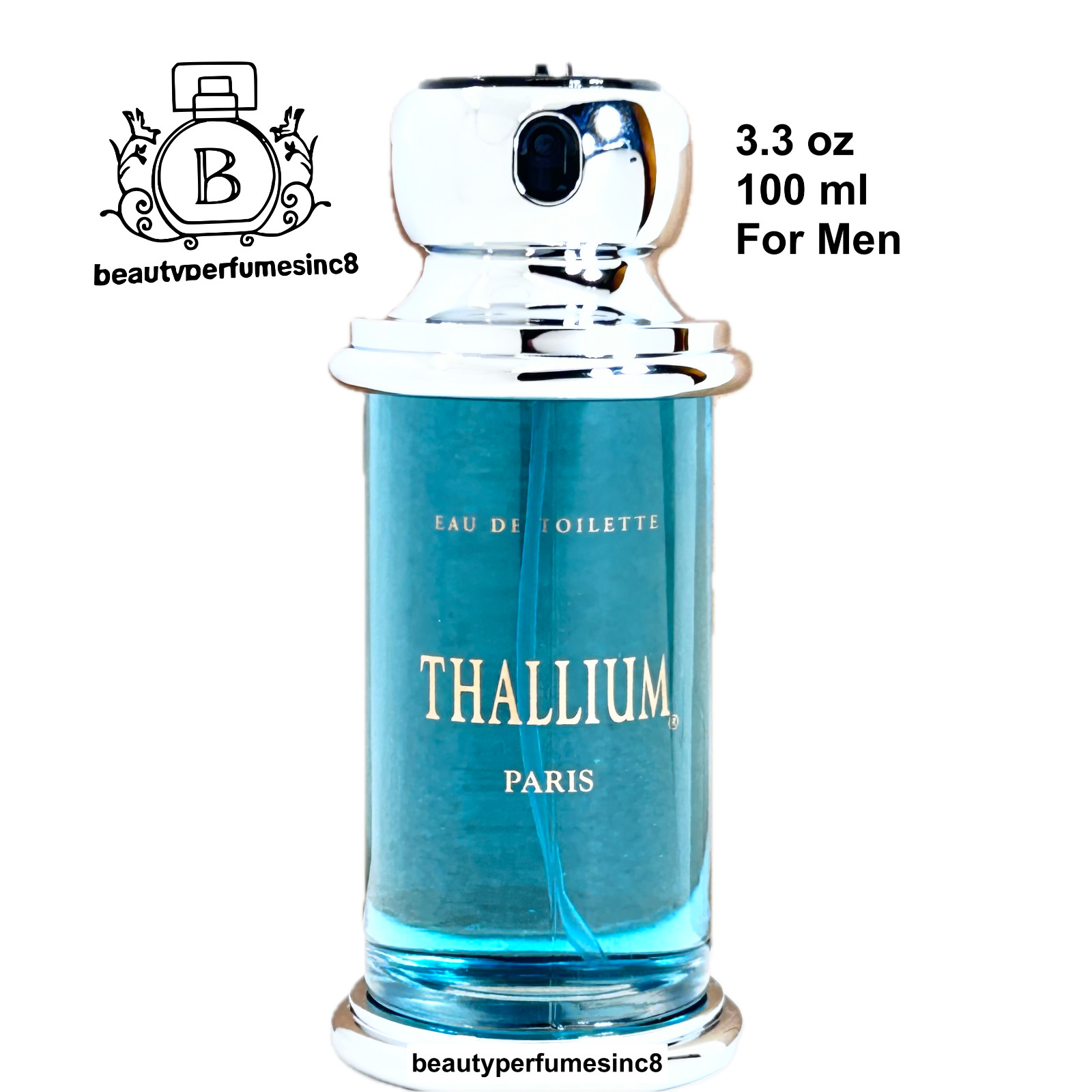 THALLIUM by Yves De Sistelle 3.3/3.4 oz EDT Spray For Men New Same As Picture