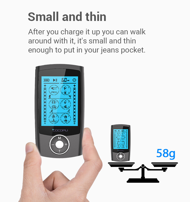 24 Modes Tens Unit Muscle Stimulator Machine Pulse Massager Therapy- Pain Relief