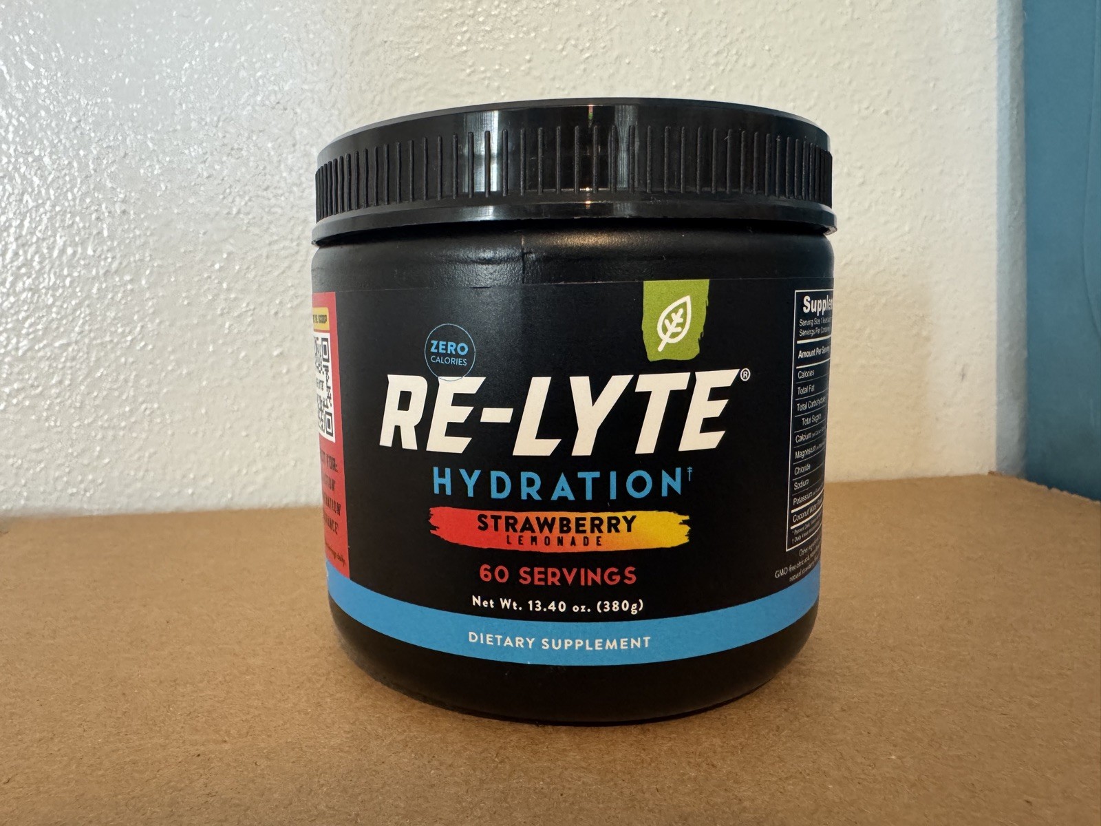 Redmond Re-Lyte Hydration Electrolyte Mix Strawberry Lemonade 60 Servings NEW!