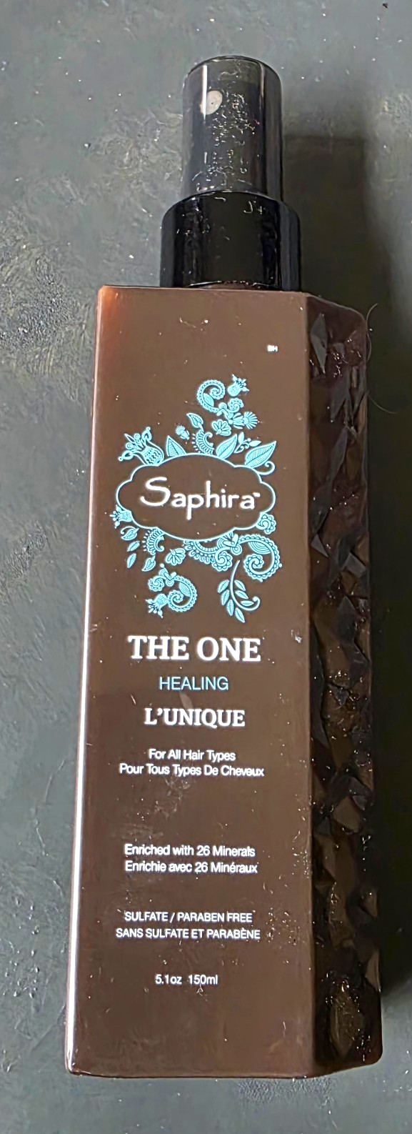 Saphira The One Healing L’Unique Hair Treatment Sulfate/Paraben-Free 5.1 oz