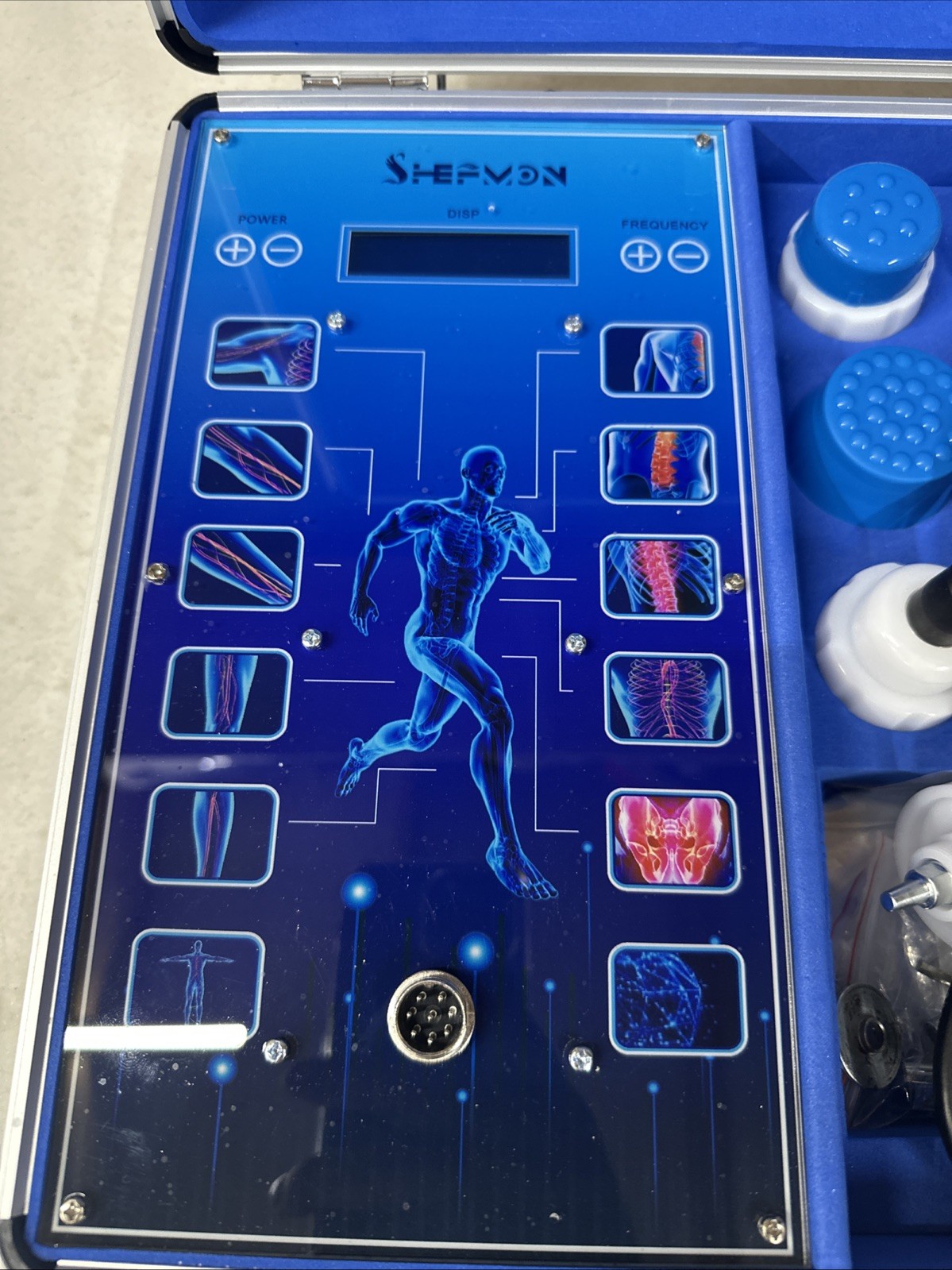 Portable Shockwave Therapy Machine Body Muscle Massager Pain Relief Back SW14B