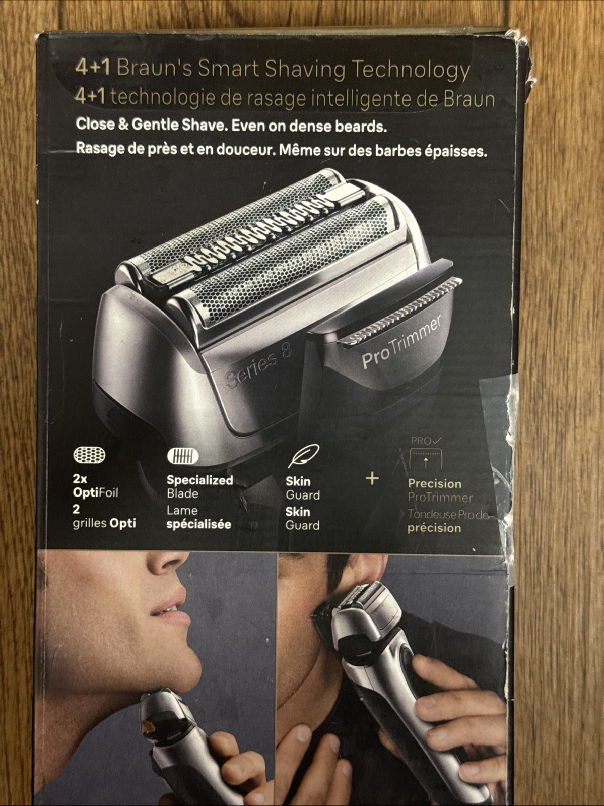 Braun Series 8 S8 8517s Wet Dry Cordless Foil Shaver ProTrimmer Kit