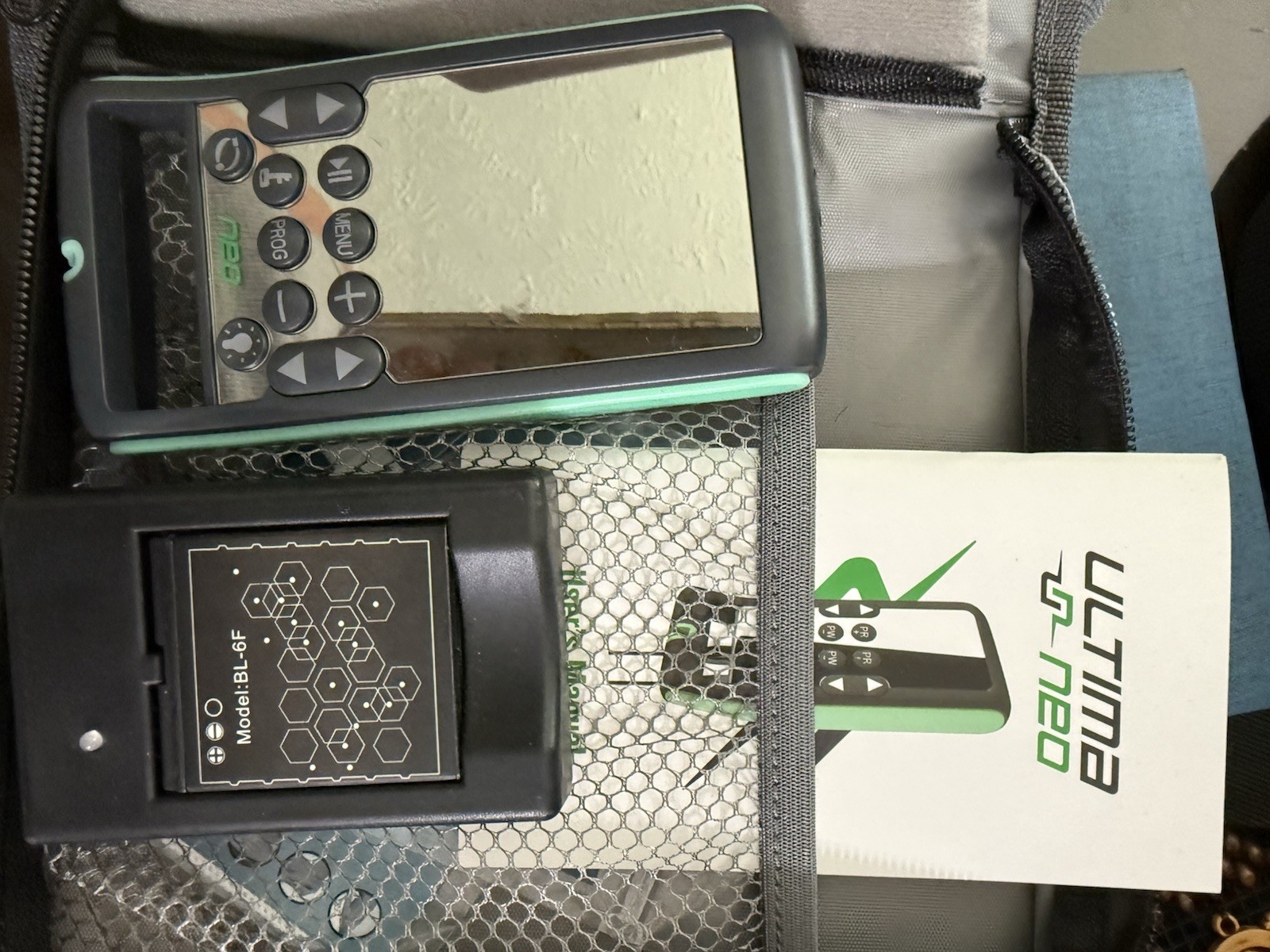 NeuroTrac MultiTENS TENS Stimulator 5 Settings Black/Green