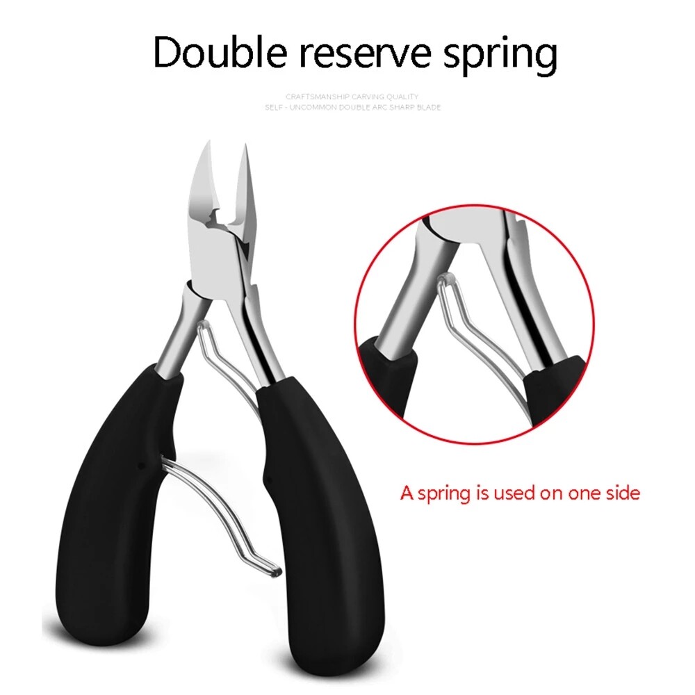 Toenail Clippers Seniors Nail Clippers Fit Thick Ingrown Nails Heavy Duty Toe US
