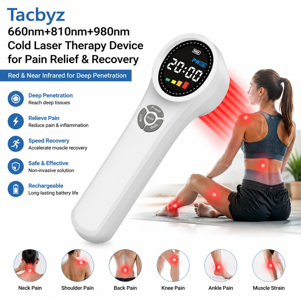 Low Level Laser Therapy for Sprain Wound Injuries Healing Shoulder Pain 1760mW