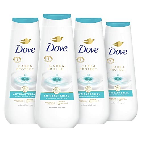 Dove Body Wash 20 oz 4 Count Antibacterial