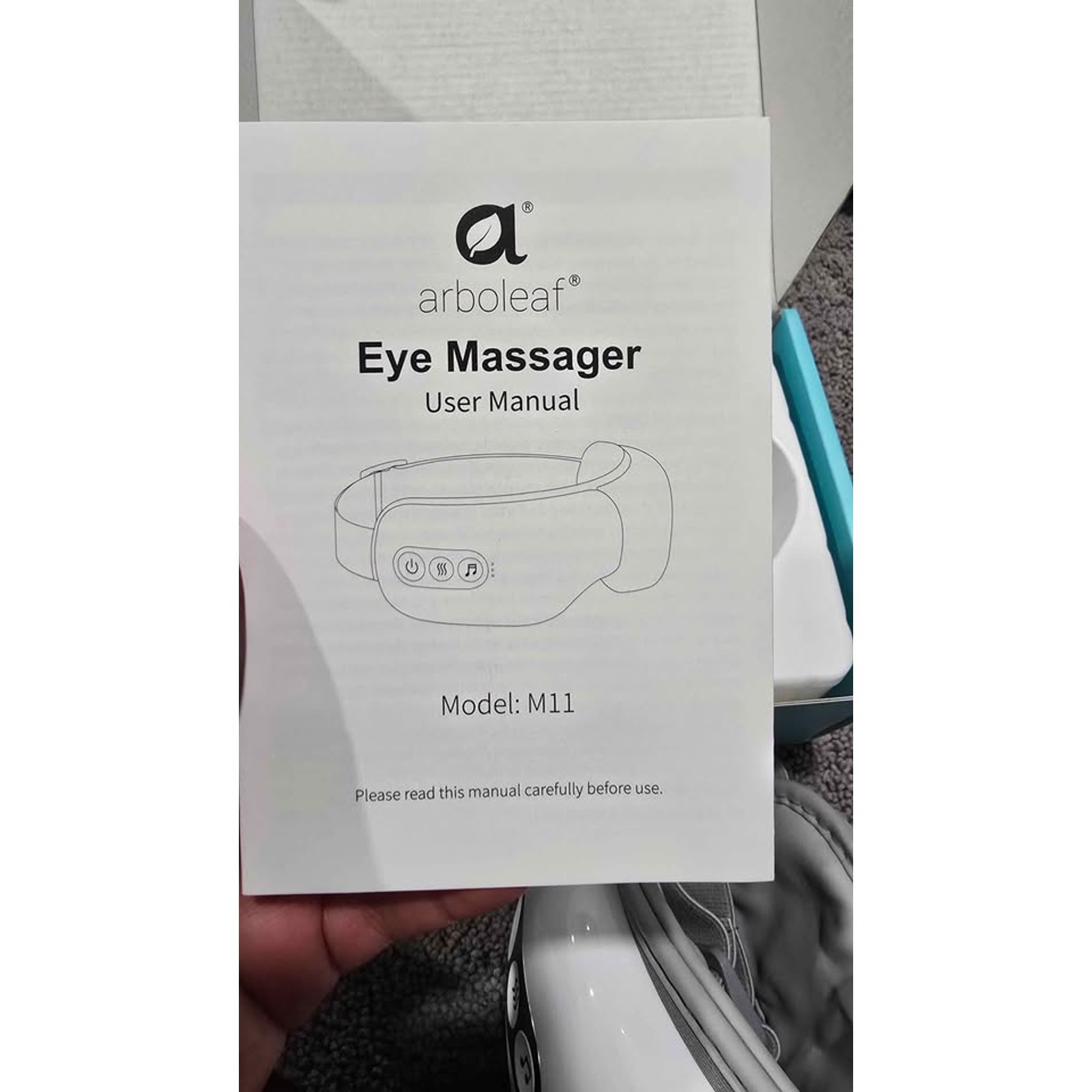 arboleaf M11 Eye Massager w/ Air Bag Vibration & Heat
