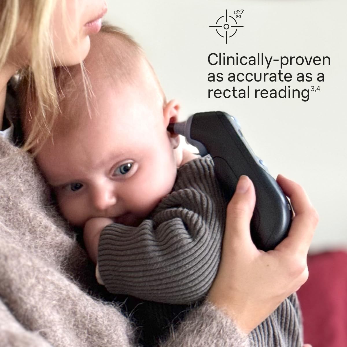 Braun ThermoScan 7 Digital Ear Thermometer for Adults, Babies & Infants