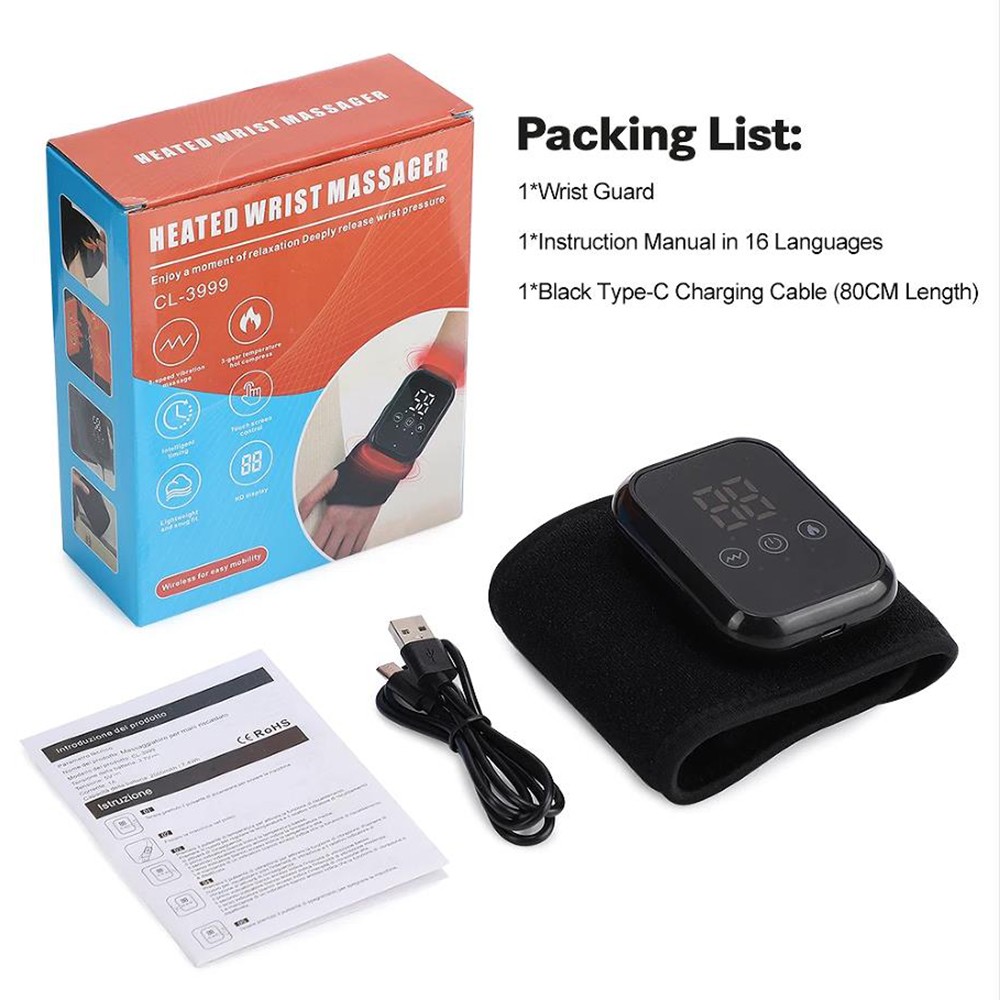 2X Hand Massager with Heat and Compression 5 Heat Levels and Hand Pain Relief