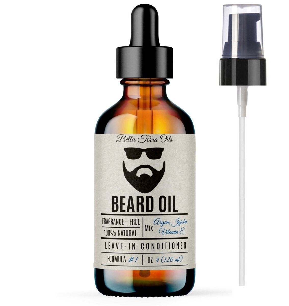 Beard Oil: Premium Blend, Nourishes & Softens, Ideal for Facial Hair Care