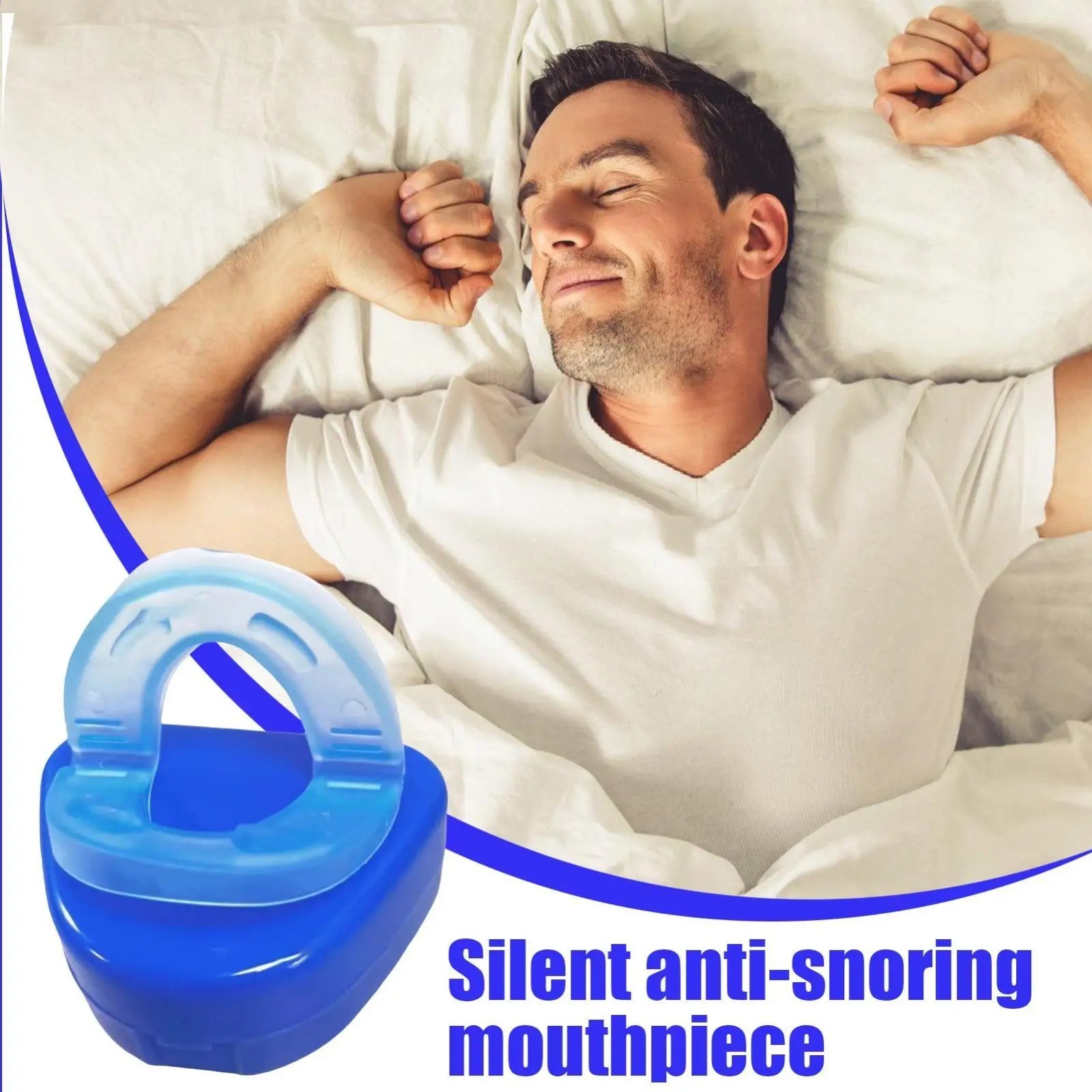 Honex Anti Snoring Mouthpiece Reduce Snoring Aid, Snore Solution for Comfort