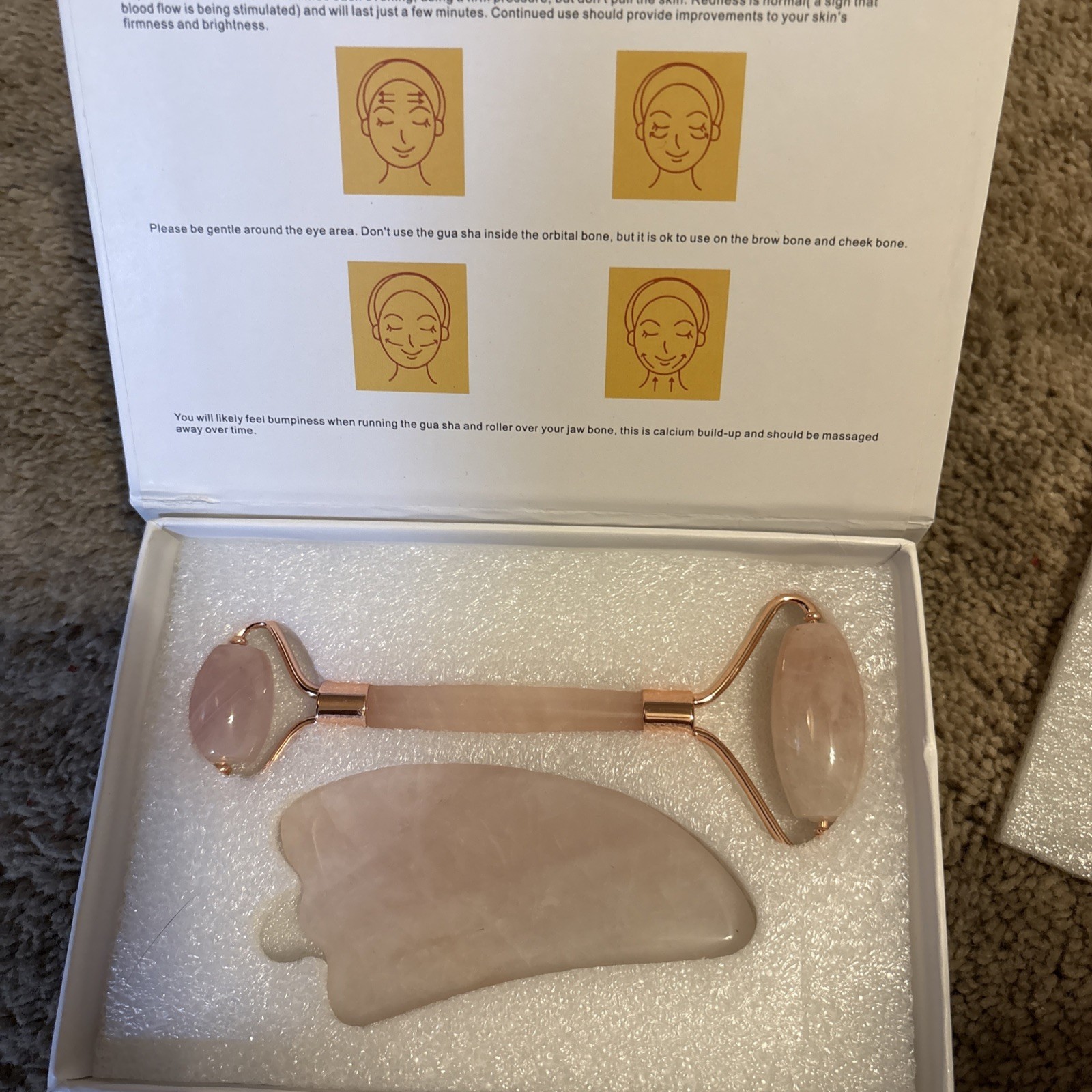 JADE ROLLER FOCUS ON YOUR BEAUTY NEW IN BOX