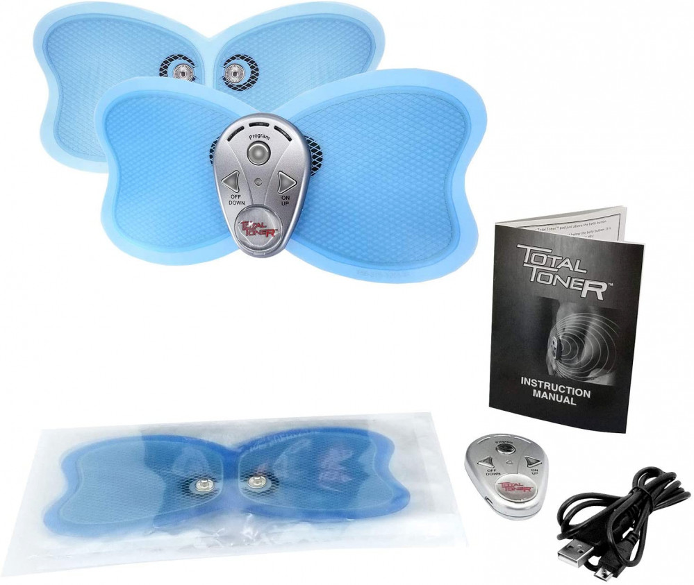 TOTAL TONER ABS Stimulator, EMS Abdominal Toning device, Rechargeable…