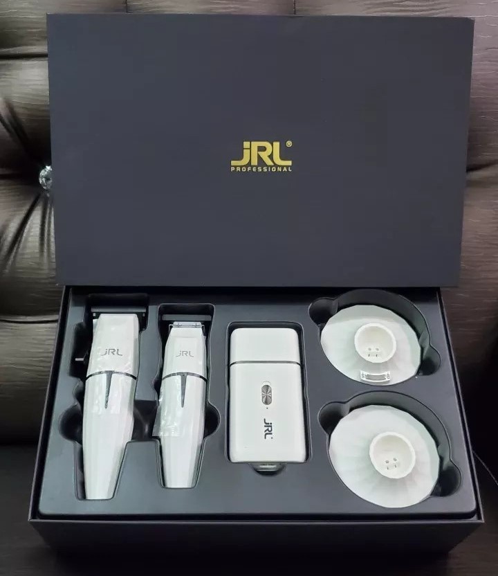 JRL Ghost 2 Combo Edition FF2020 Collection Onyx Hair Clipper, Trimmer, Shaver
