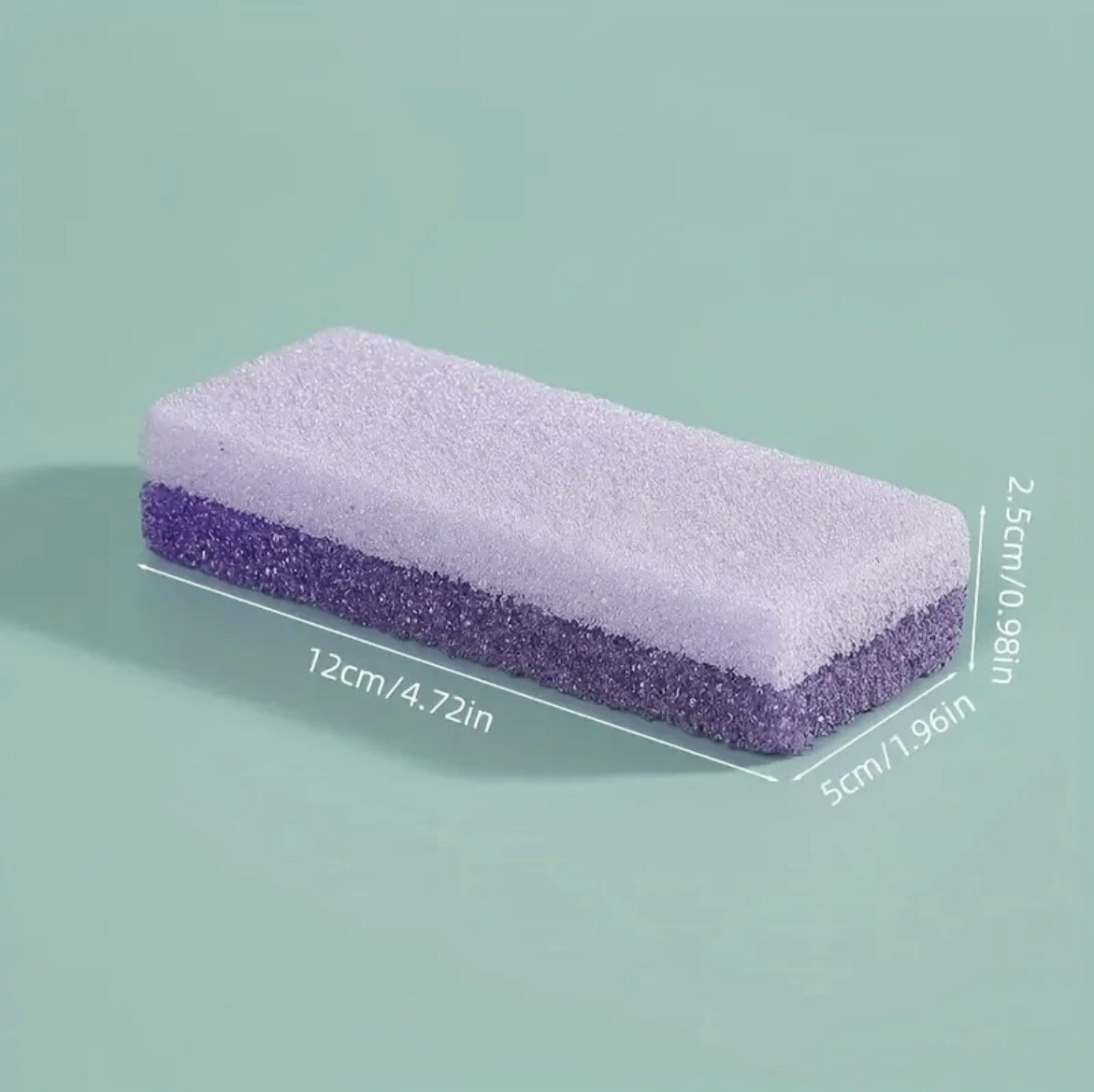 4 PCS Foot Pumice Stone for Feet Hard Skin Callus Remover and Scrubber, Pedicure