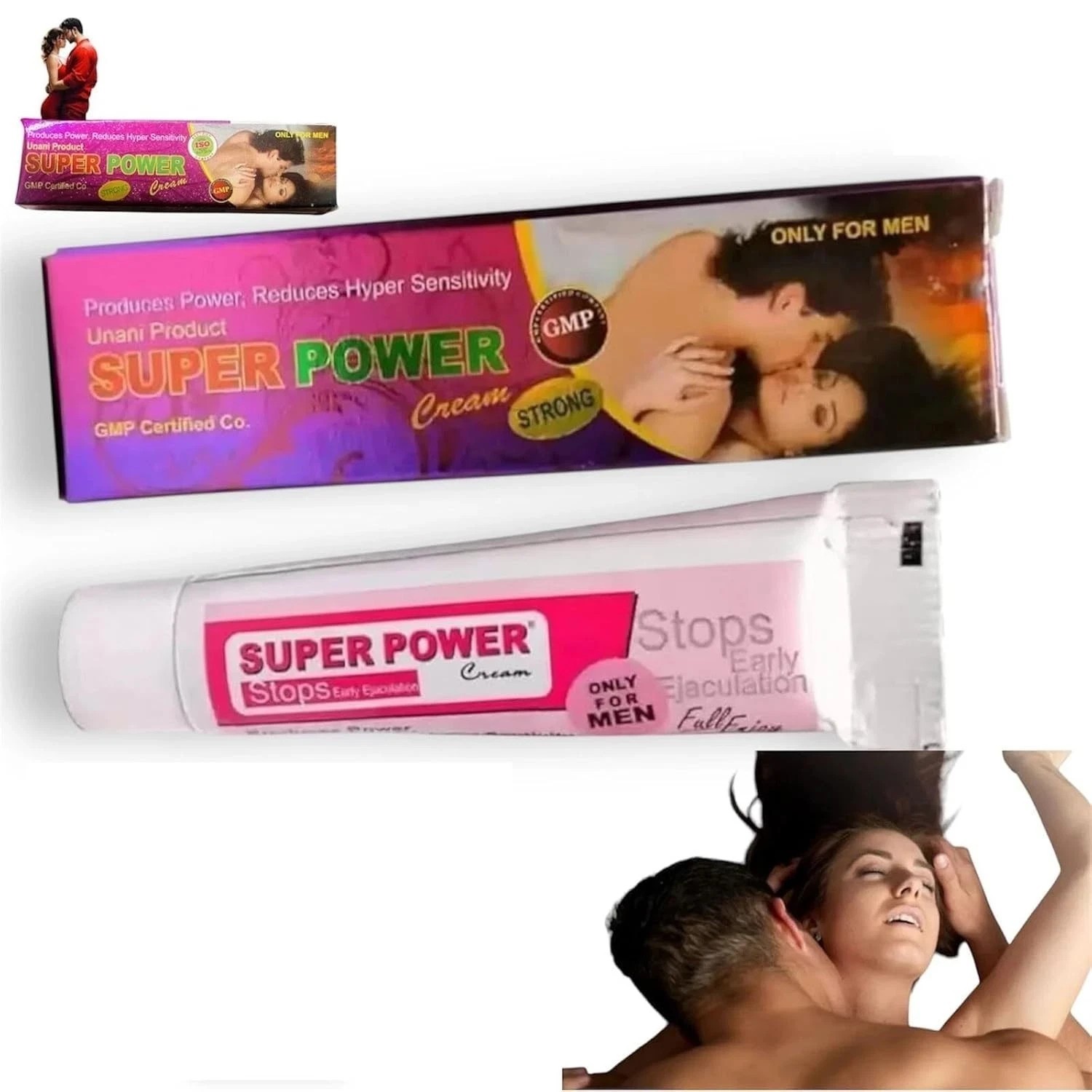 Generic Super Power Cream For Men Long Delay Timing Cream, 5 Gm