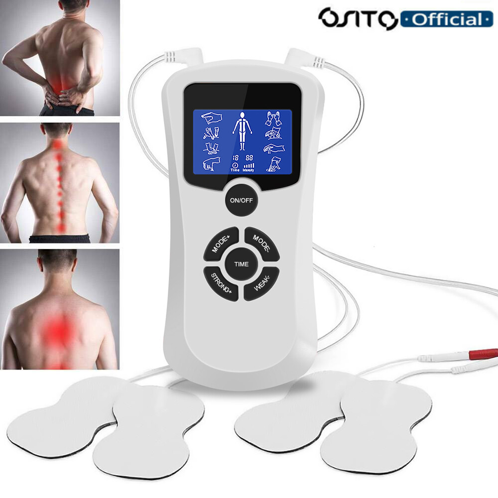 OSITO Tens Unit Pulse Massager Muscle Stimulator Therapy Pain Relief EMS Machine