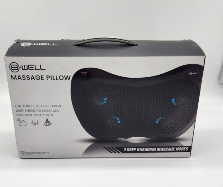 B Well Massage Pillow – Neck, Back, shoulder Massager.