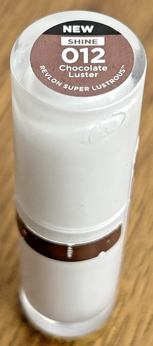 NEW SEALED Revlon Super Lustrous Glass Shine Lipstick – CHOCOLATE LUSTER 012
