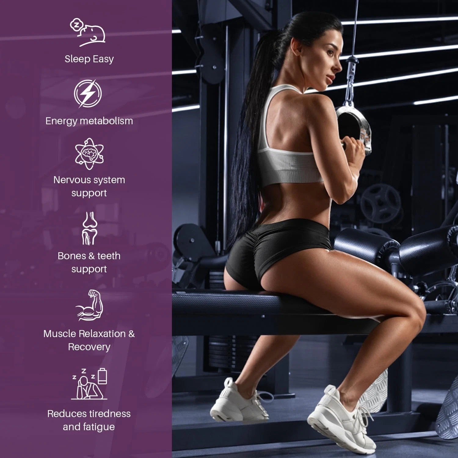 2 BOTTLES–NEW Magnesium Complex 700mg 12 in 1 Magnesium Supplement & 120 Counts