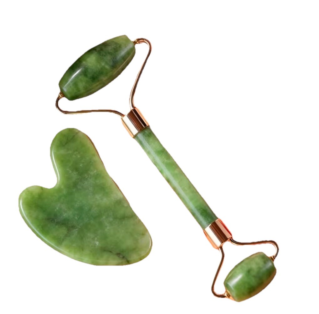 BAIMEI IcyMe Gua Sha & Jade Roller Facial Tools Face Roller and Gua Sha Set