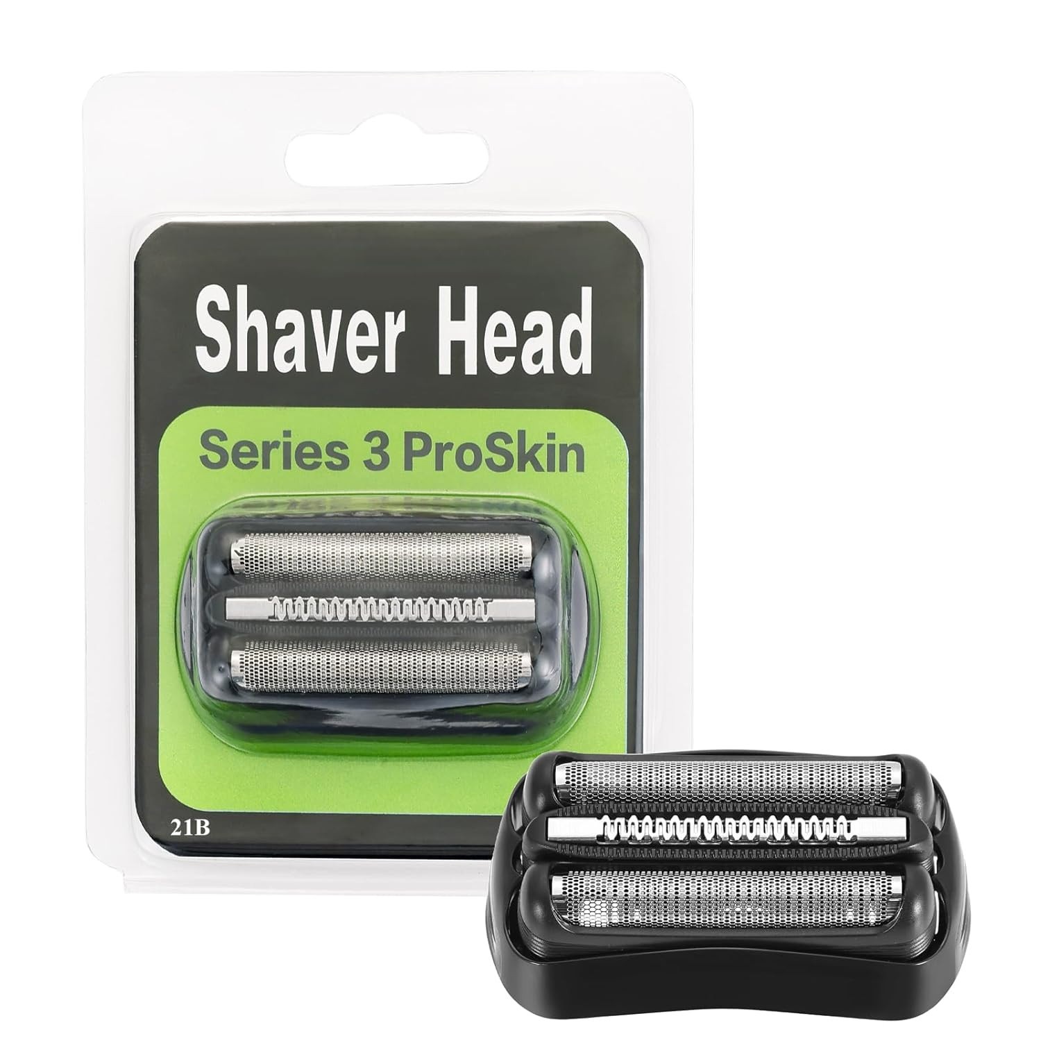 Series 3 21B Replacement Shaver Head, Compatible with S3 Razors 3040S, 300S, 310