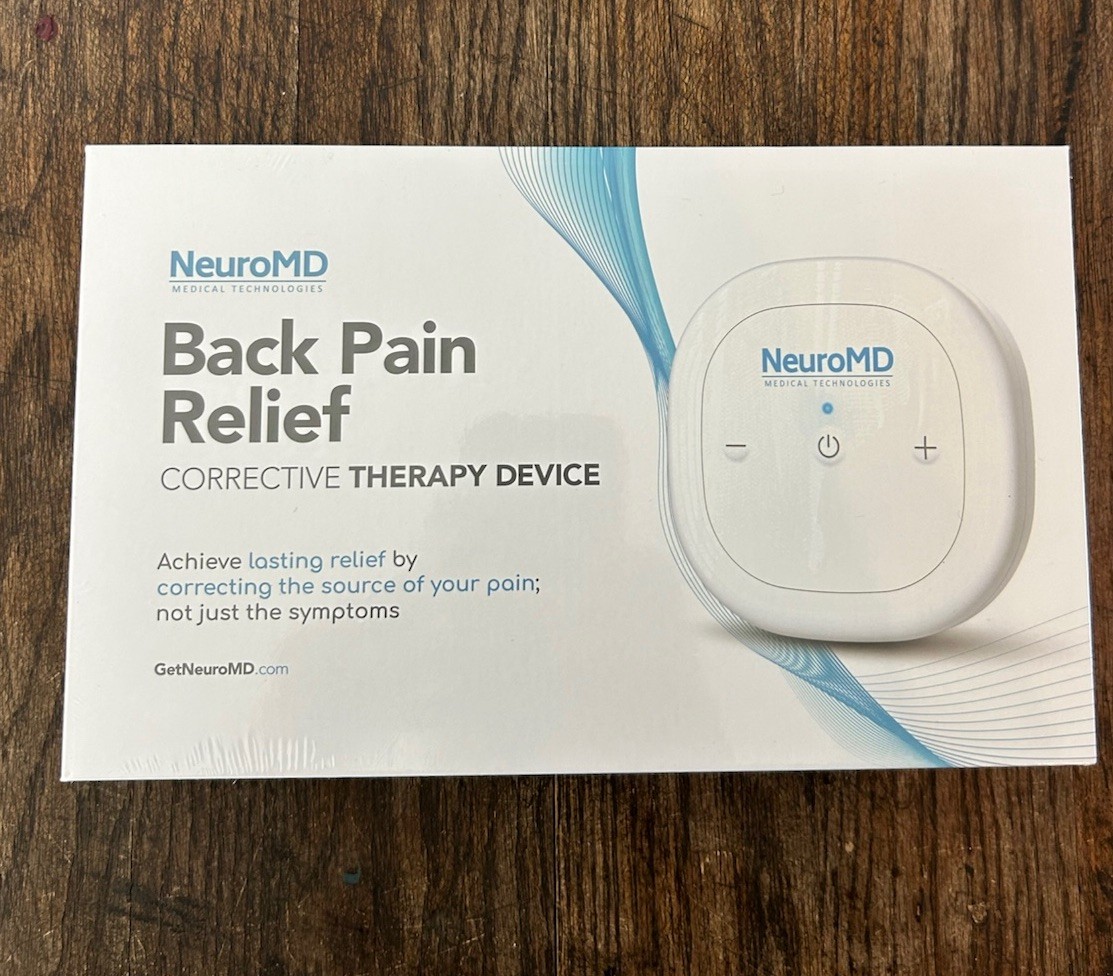 NeuroMD Corrective Therapy Device For Back Pain /Shoulder / Knee Relief – SEALED