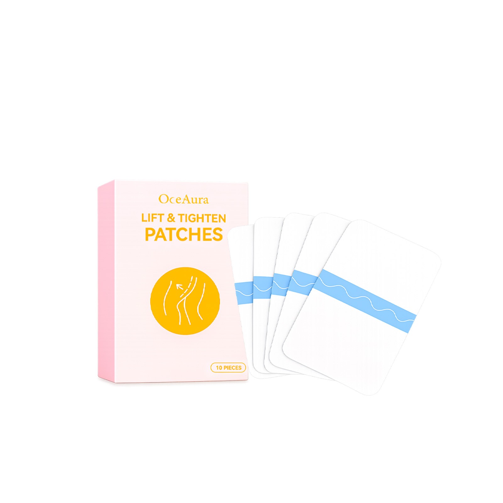 Body Lifting Patches for Legs/Abdomen/Buttocks & Arms, Transparent Skin ~US BEST