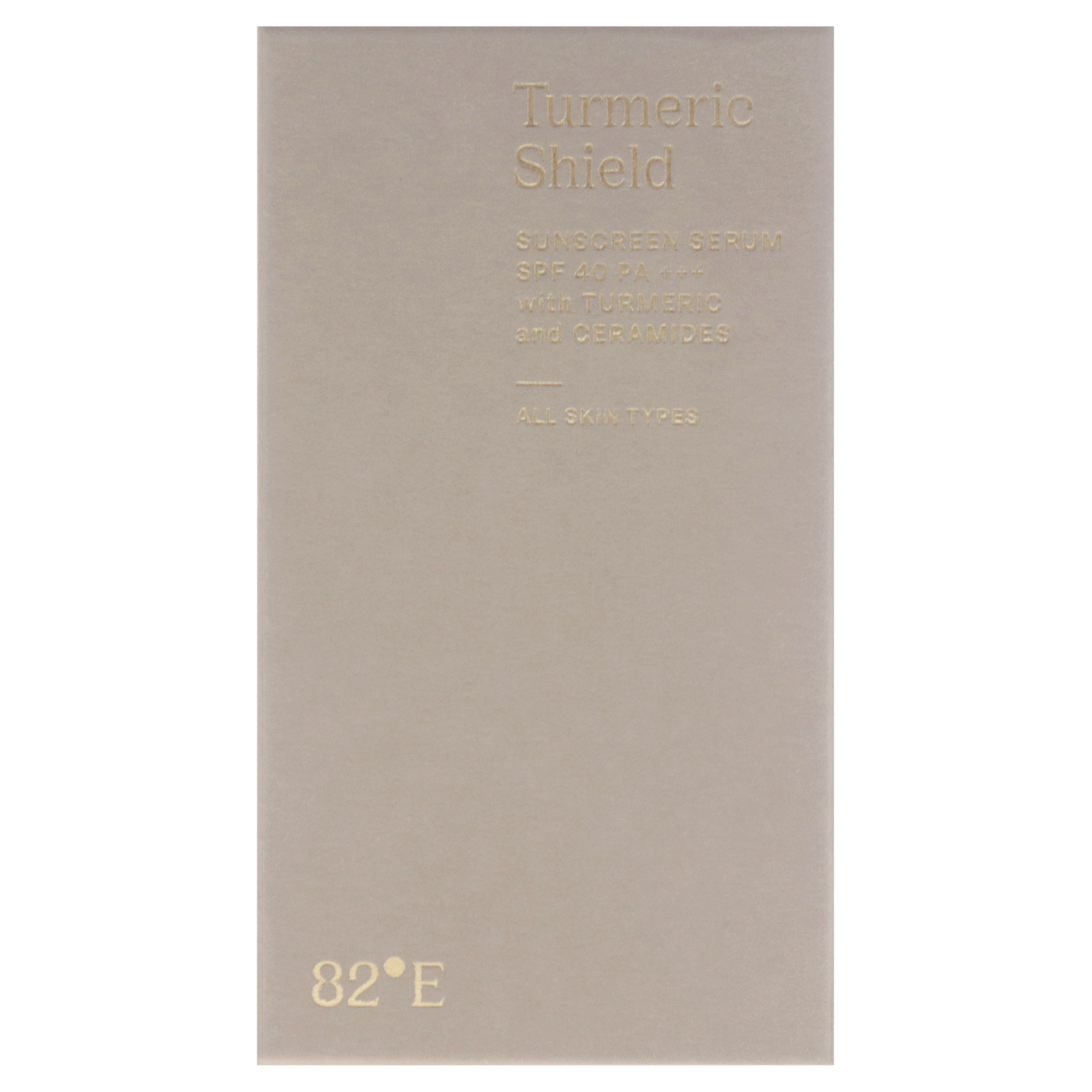 2 Pack Turmeric Shield Sunscreen Serum SPF 40 PA Plus Mini by 82E for Women – 0.