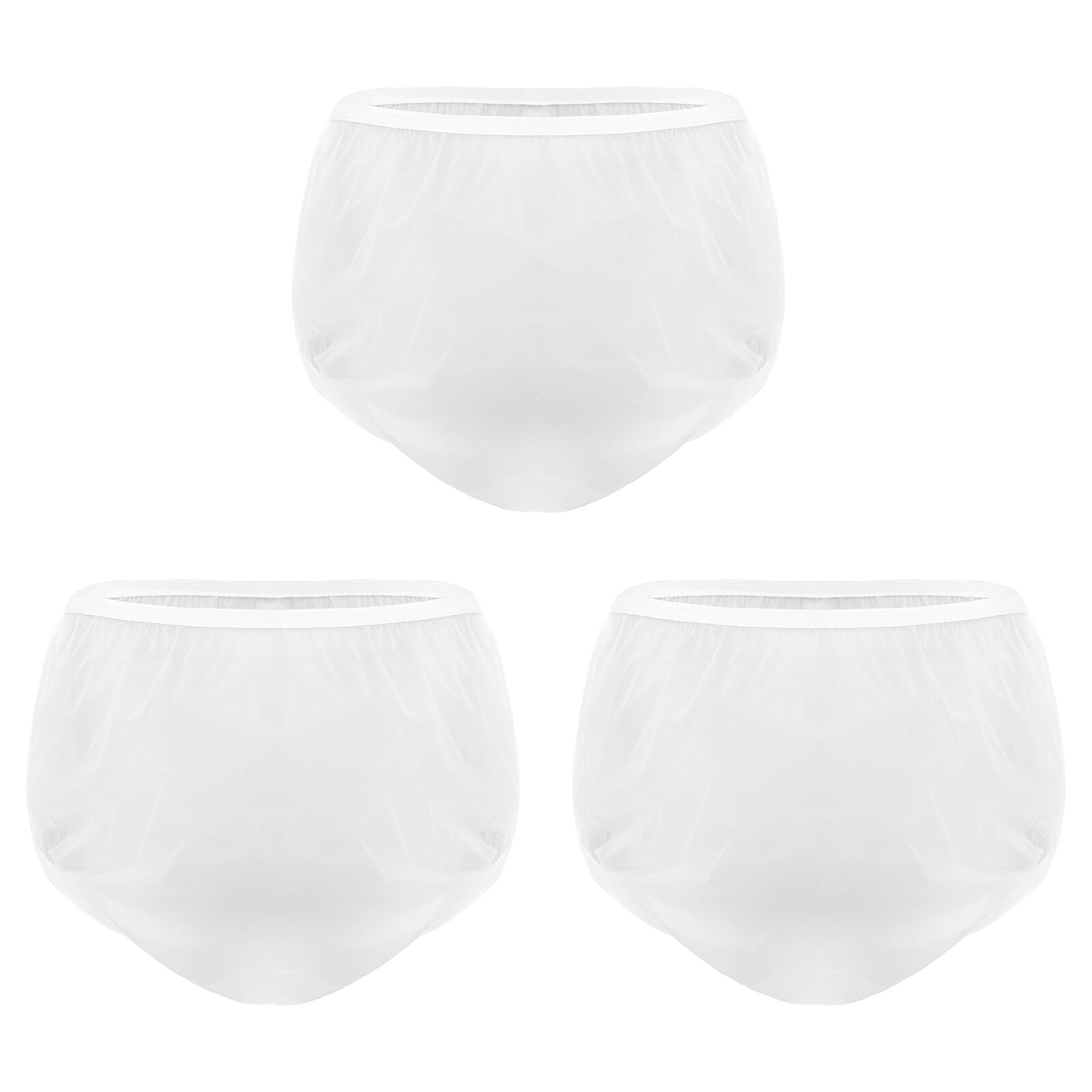 Unisex Adults Pcs Set Washable Sheer Waterproof Underpants Underwear Briefs