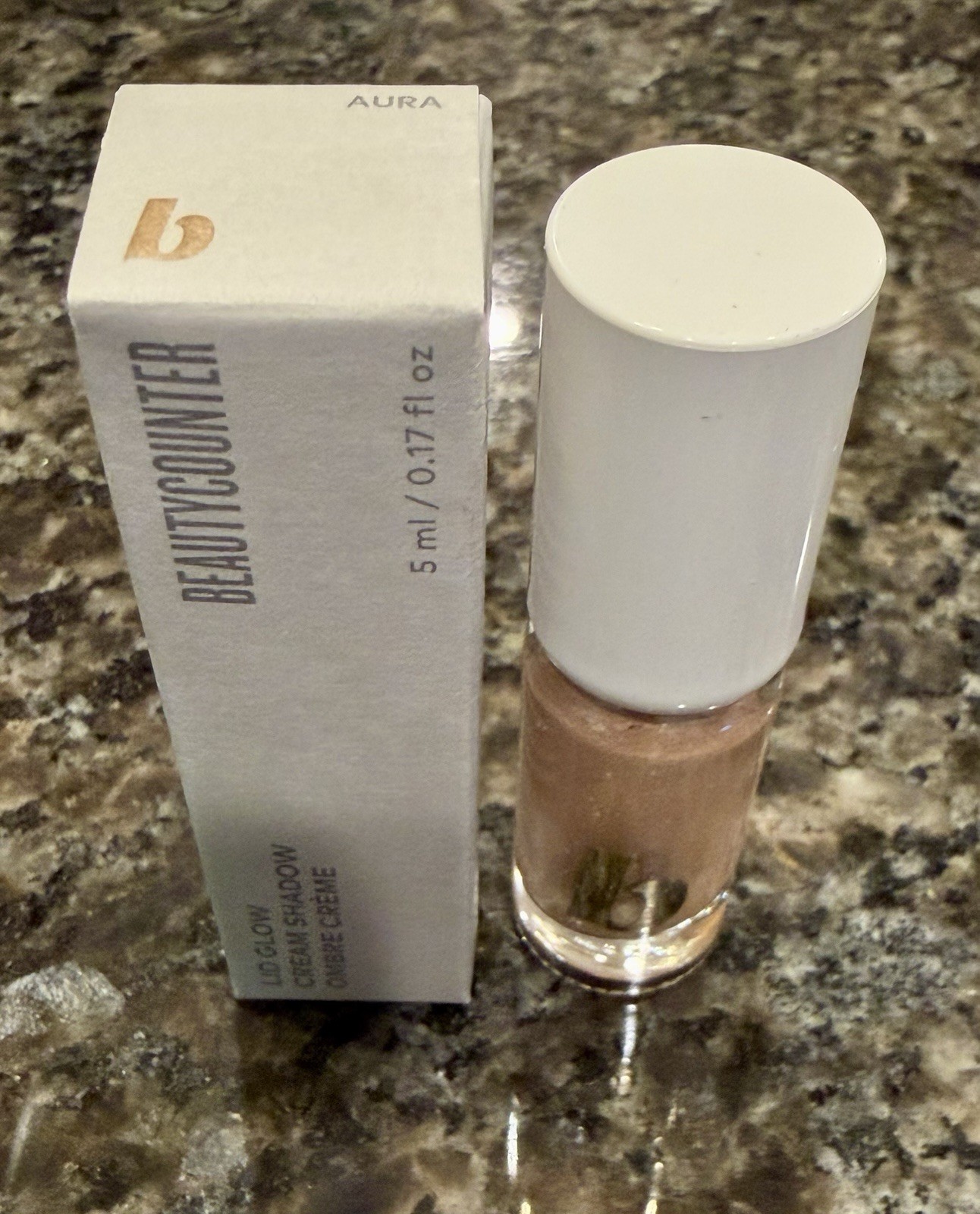 Beautycounter Lid Glow Cream Shadow AURA 5ml/0.17 fl oz, NEW in Box
