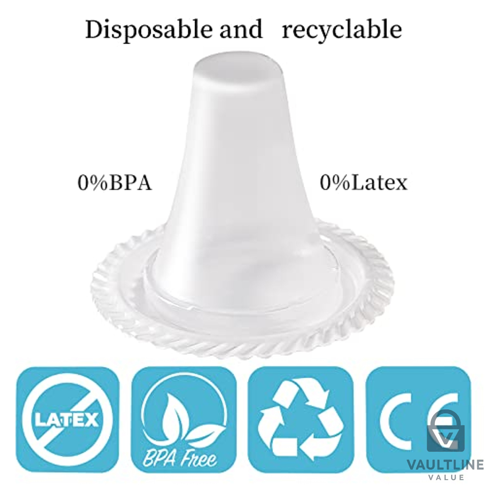 100 Count Digital Ear Thermometer Probe Covers – BPA-Free Replacement Filters