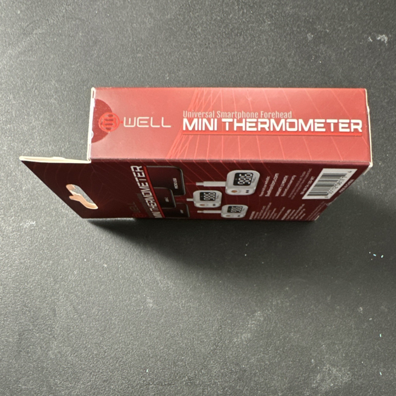 B.Well Forehead Thermometer LED Display Contactless USB-C Micro USB 8-PIN F/C